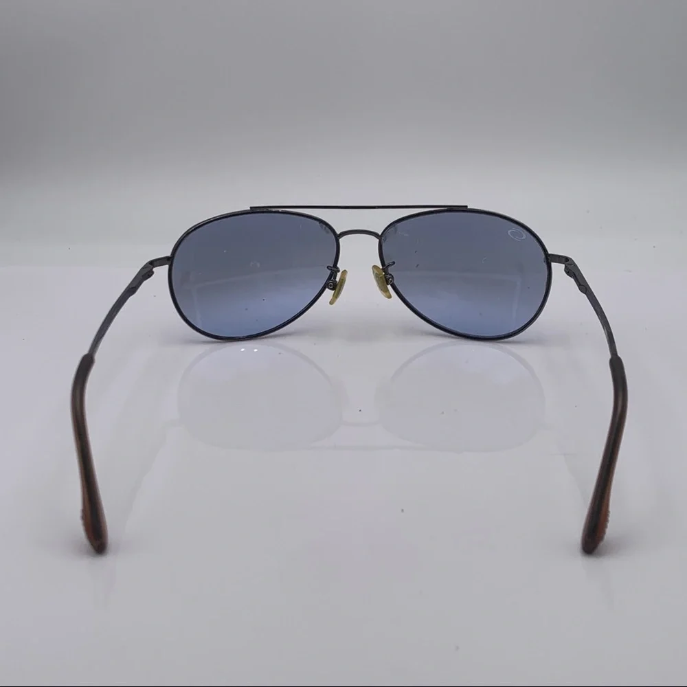 Vintage Gunmetal Aviator Sunglasses Frames